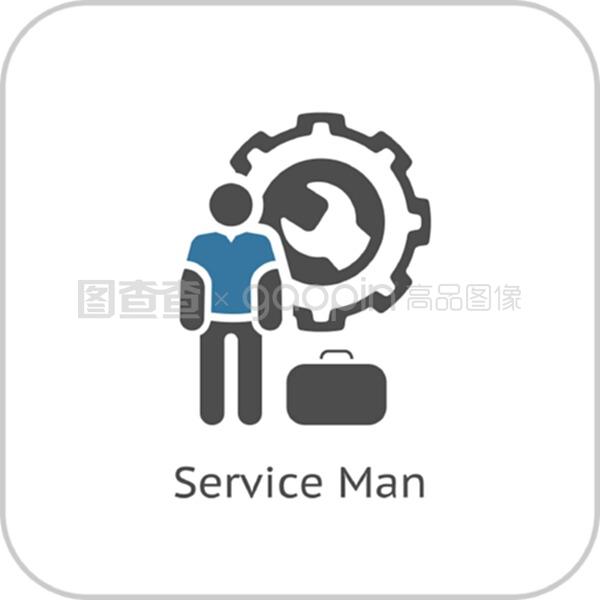 服务人员图标设计的艺术与实用价值