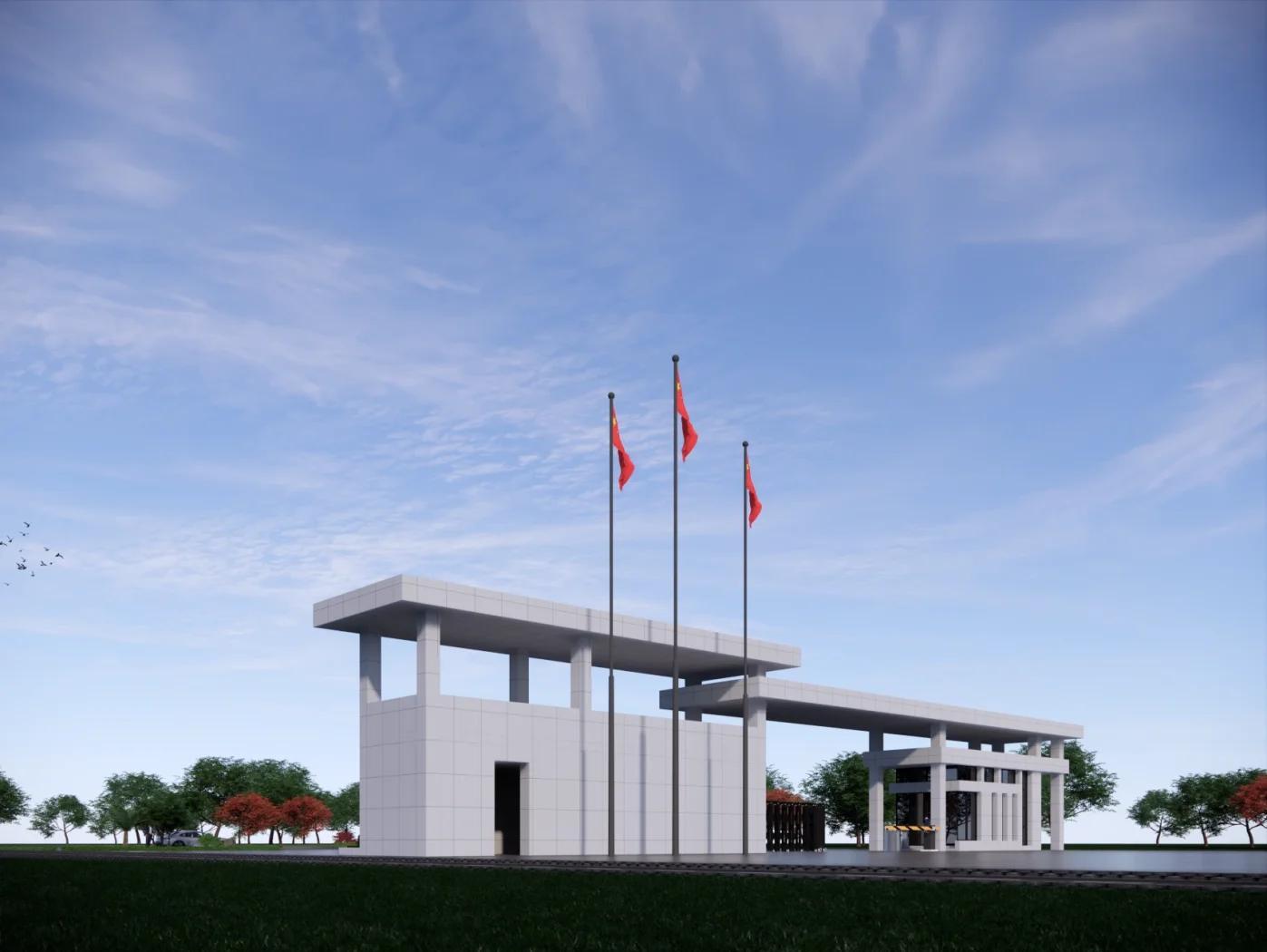 工业门头设计 安全与美学的双重保障